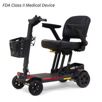 Buzzaround Carry-On HD 4 Wheel Folding Scooter GB220 - Airline Approved*