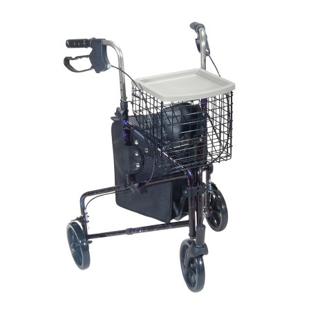 3 Wheel Walker / Rollator by Drive™ Deluxe Folding Frame