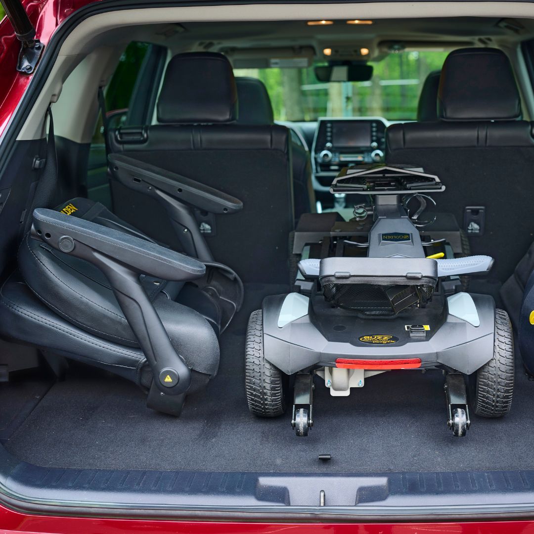 Buzzaround Carry-On HD 4 Wheel Folding Scooter GB220 - Airline Approved*