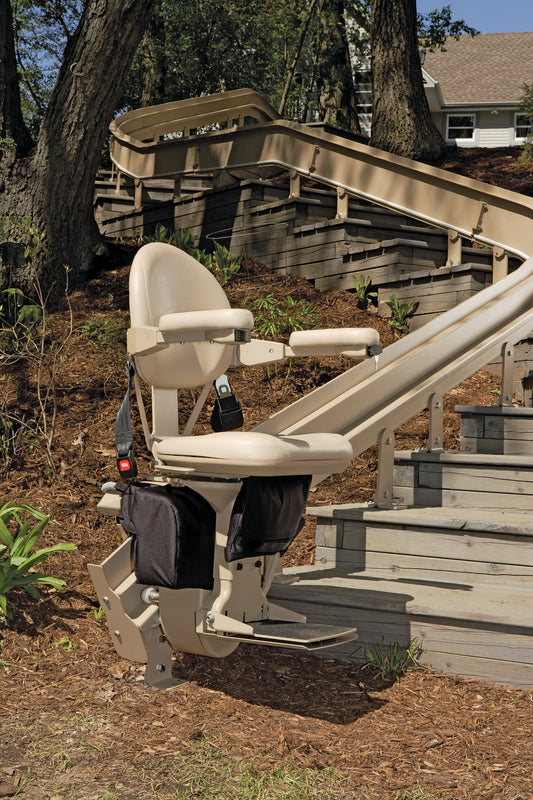 Online Shop for Bruno Elite OUTDOOR Curved Stair Lift CRE-2110E