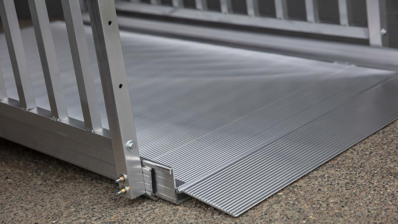 EZ Access Gateway Solid Surface Portable Ramp