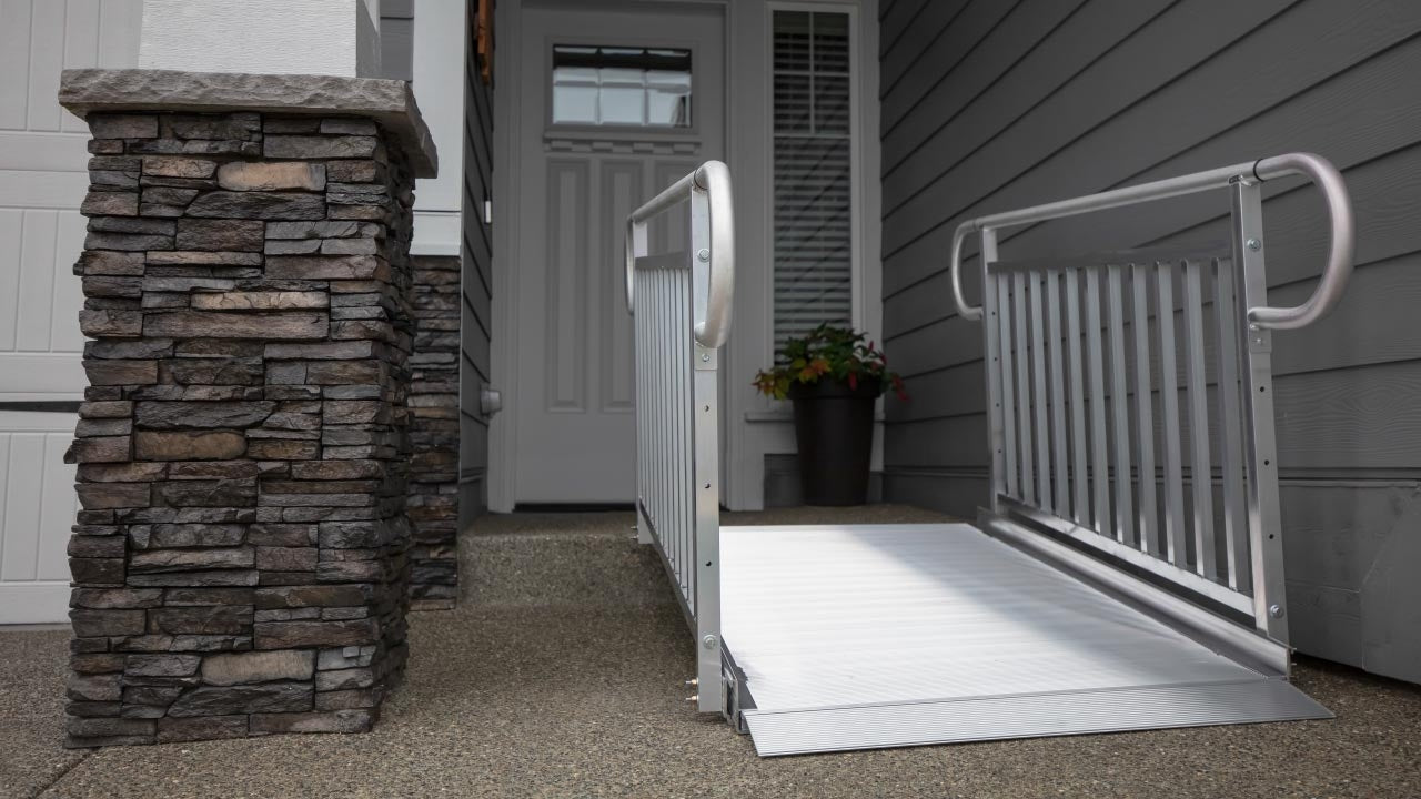 EZ Access Gateway Solid Surface Portable Ramp