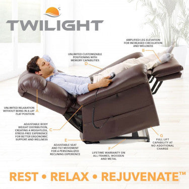 Cloud with Twilight PR515 Lift Recliner