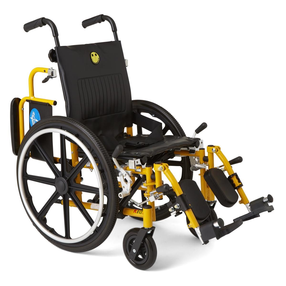 Medline Kidz Pediatric Wheelchair 250lb Weight Cap