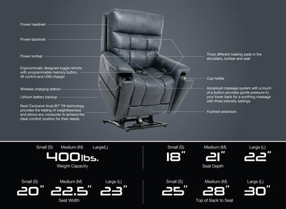 Pride VivaLift! Ultra PLR4955 Lift Recliner