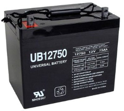 Shop UB12750 or comparable 12Volt 75AH Group 24 Sealed Battery for mobility Scooters