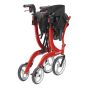 Nitro Duet 4wheel Rollator / Transport Chair All-in-One by Drive™ 