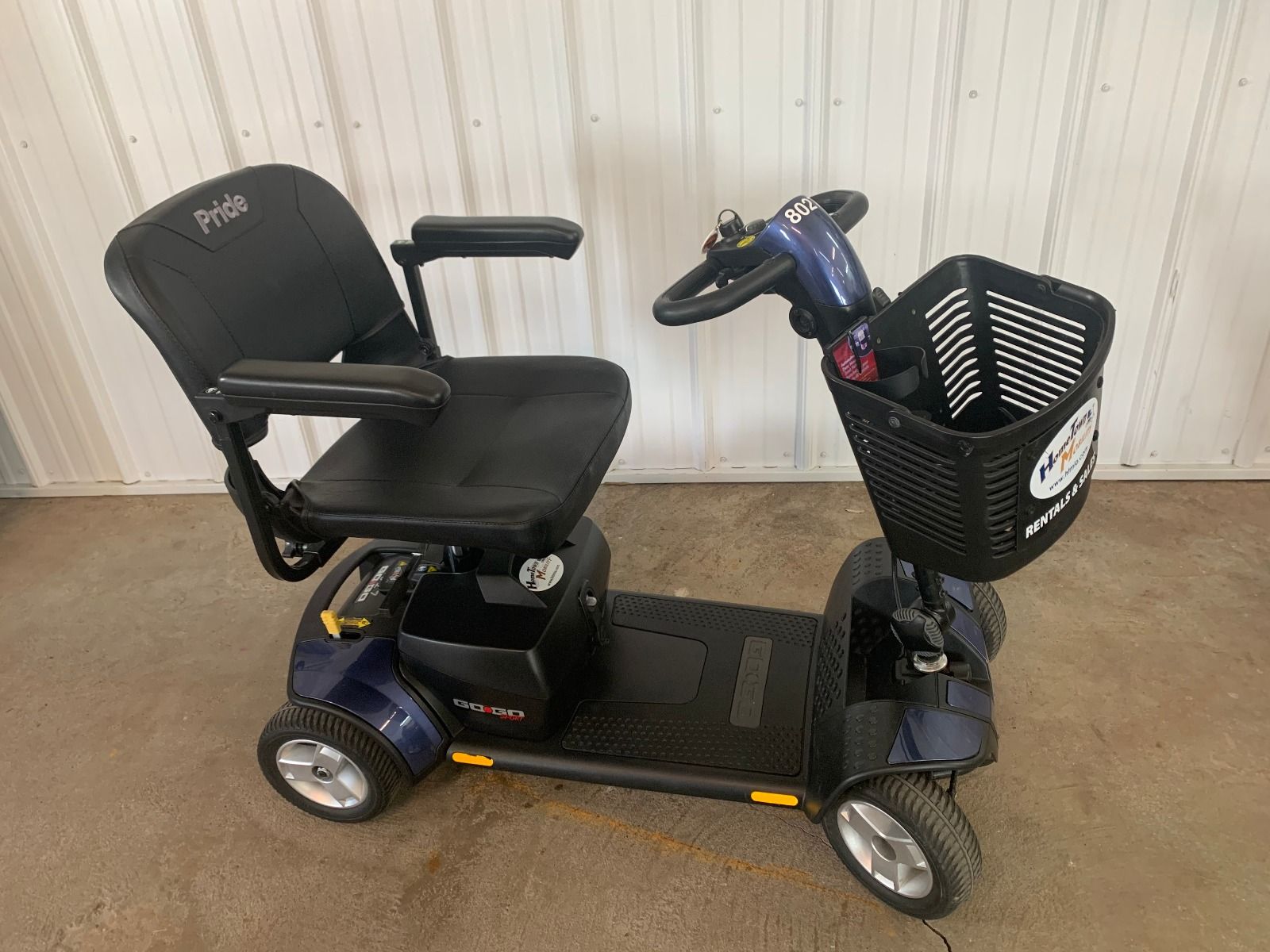 Used Pride GoGo 4 Wheel Scooter - S74 | Mobility